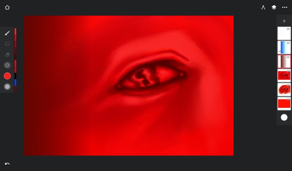DearK_R's tweet photo. #ultrakill wip

the more i look at it the more I think I'm going crazy. honestly. drawing solely in red straight for around half an hour made my eyes hurt...

#hell #fanart https://t.co/8oeaOiOvIB