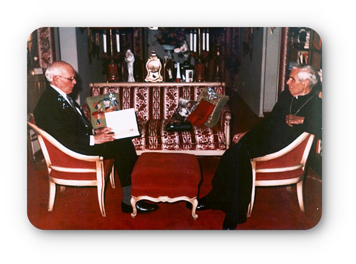 HumanLifeReview's tweet photo. FIRST TIME EVER ONLINE!
Archbishop Fulton J. Sheen and Malcolm Muggeridge: A Conversation May 1979
New release with a foreword by Maria McFadden Maffucci.

https://t.co/JpGv3OVm9X

“ . . . you spoke of Malcolm Muggeridge. There are few men in the world for whom I have higher esteem. . . . I would be honored and delighted and inspired if the both of you could come to visit me at my apartment.”
—Archbishop Fulton Sheen to J.P. McFadden—the invitation that started it all.