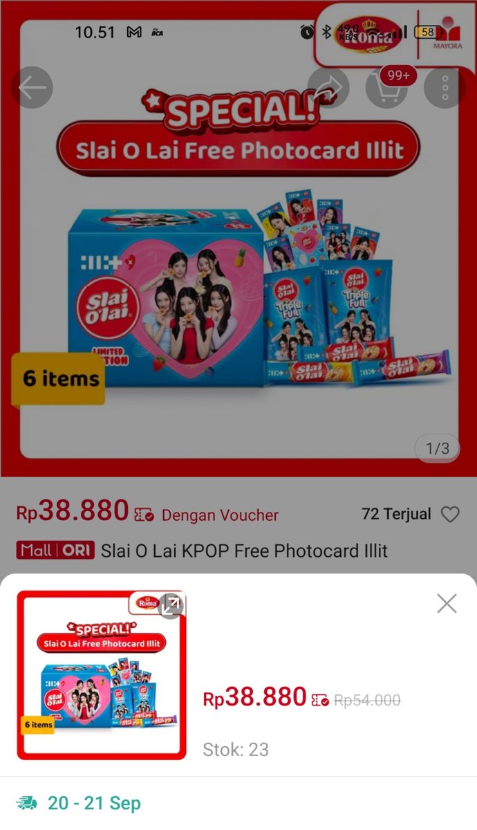 meilfim's tweet photo. #gllit restock lagi nih di shopee, masih ada sedikit lagi

https://t.co/ve2MR56Mlf https://t.co/s3uTooucMS