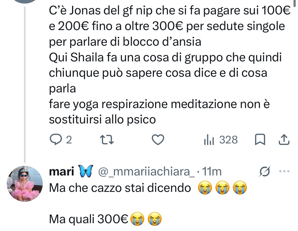 ipocondriaorg's tweet photo. Nessun corso (di breve durata post GF) ti dà le competenze per parlare di blocchi d’ansia e farti pagare così tanto mi dispiace per il tuo fanatismo cieco è uguale a Nikita o Shaila non ci sono differenze
Anche lui ha trovato un modo per guadagnare dal fandom di coppia STACCE https://t.co/Ontcg7Ngvh