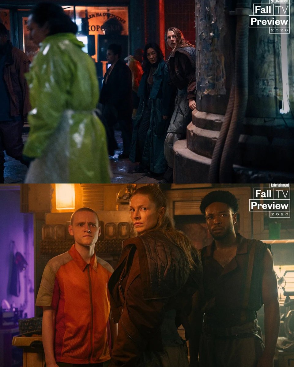 MTNbreaking's tweet photo. First look at Michelle Yeoh and Hunter Schafer in 'Blade Runner 2099'.

The 8-episode Ridley Scott-directed series is set fifty years after Ryan Gosling's 'Blade Runner 2049'. It premieres globally on Prime Video on November 25, 2026.

Via @EW https://t.co/E8yzCBoaXE