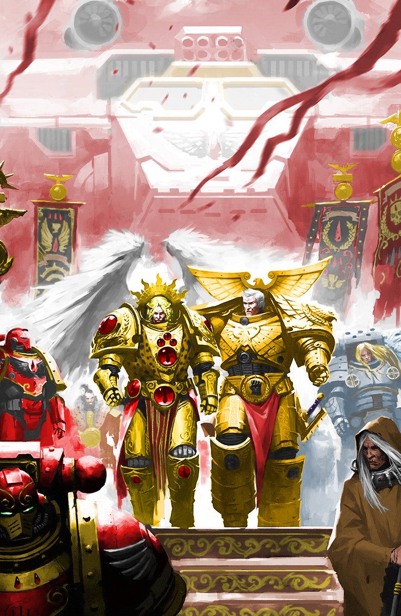 SanguinisI's tweet photo. – “You’ve performed the most extraordinary feat. Please remember that.” 

– “A mere… fraction of your deeds, brother. You closed the Gate. You locked–”

– “I was a warrior, Rogal. Just a warrior. You were the one who mattered.”

Sanguinius &amp; Rogal Dorn https://t.co/QNTPnRZbSg
