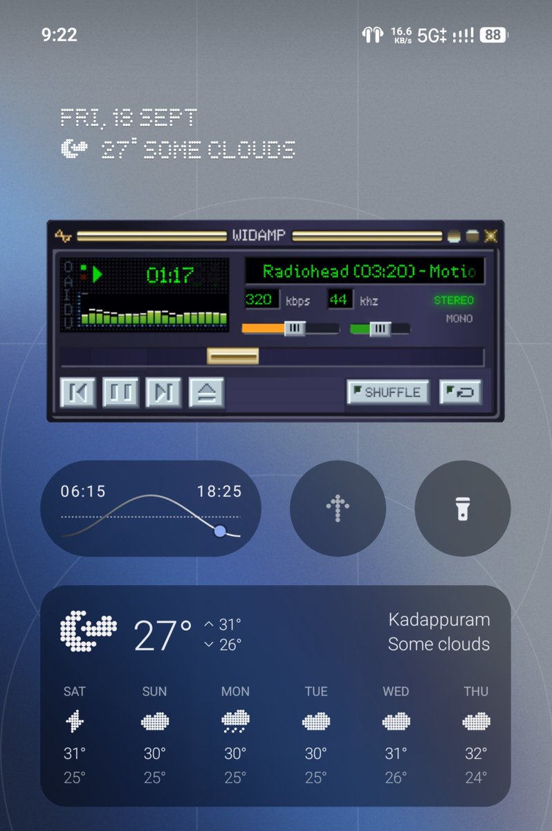 raonehere's tweet photo. I made a Winamp widget. https://t.co/dtePlegnVc