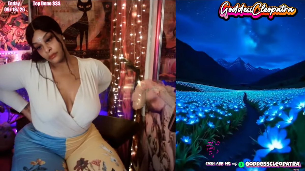 GoddessCleopatr's tweet photo. ๐My Fine Thick Shit ๐ฅ Goddess Cleopatra ๐ฅ
#femalerap #goddesscleopatra #streamer #gamergirl #thick #pretty #blooming #comfy #rap #music #freestylerap #TheRapGoddess #goddessworship #trending #nomakeup #nofilter #naturalthickness https://t.co/glIMLJ5HrO