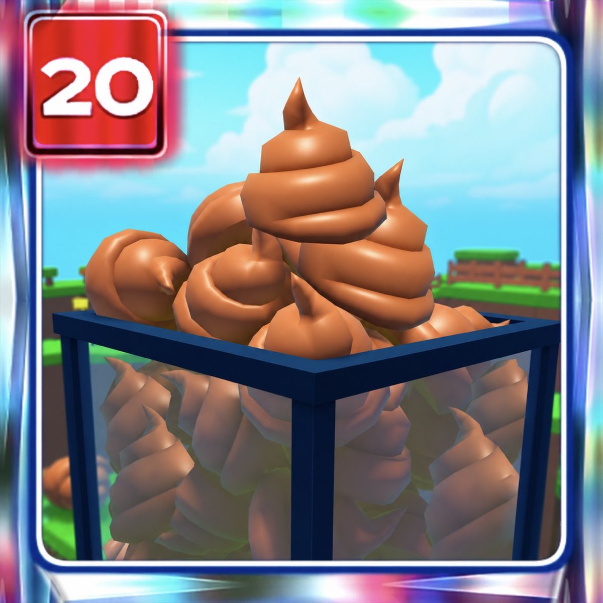 EvanZir's tweet photo. I’m excited to announce that Fart in a Box is in The Hunt: Roblox 20!

After the original Poop in a Box, and then having the opportunity to release and grow Fart in a Box, it’s a privilege to be part of this event! https://t.co/g5DEhxoEvn
