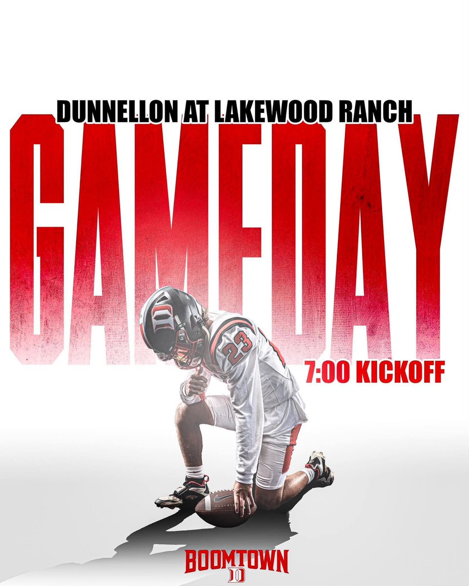 DunnellonFTBL's tweet photo. GAMEDAY TIGER NATION! Come watch your boys take on Lakewood Ranch! Boys are lookingto continue the momentum that they have built this season this far!
#ITSABOUTUS #DTM #BOOMTOWN
@JB3Bynum @67Sports1 @FlaHSFootball @TMobile @DunnellonFTBL @OcalaPreps #Entry #FN5GL https://t.co/04kYJWSNHG