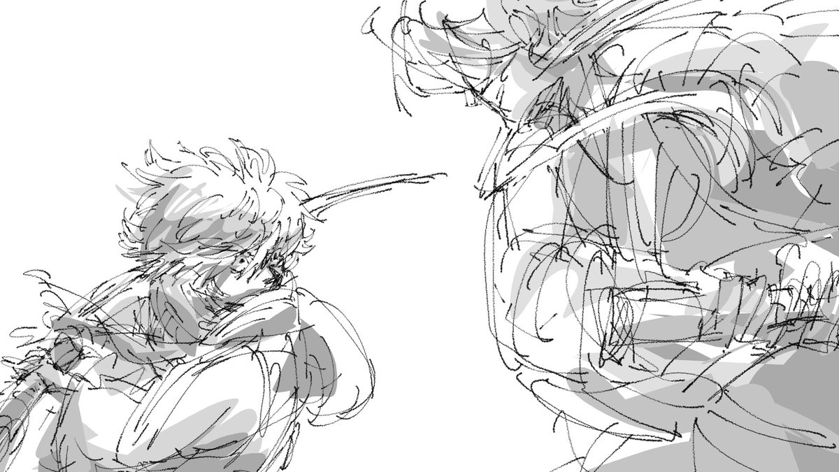 akukkkkkama44's tweet photo. #銀魂 #虚银 
Gintoki bất tử au, nếu cái ngày mà 2 người gặp nhau tới thì sẽ như thế nào? (1/2). https://t.co/9DFC2KELRK