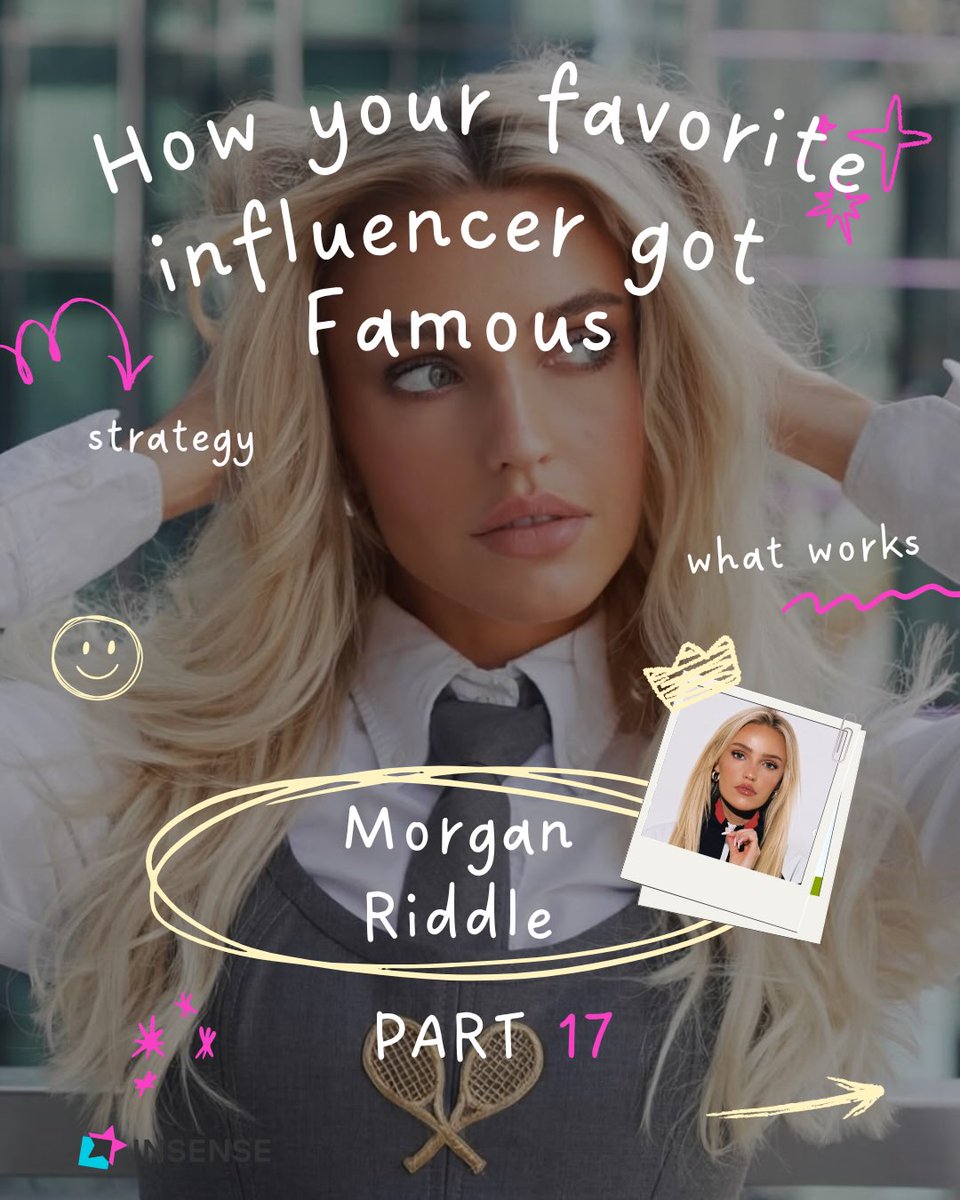 hannahhernrtq9's tweet photo. Ever wonder how creators like Morgan Riddle grew so quickly? It wasn’t expensive cameras or perfect lighting—it was a specific content strategy anyone can use. Here’s the formula and how to apply it to your account today. https://t.co/71AhtHrrIz