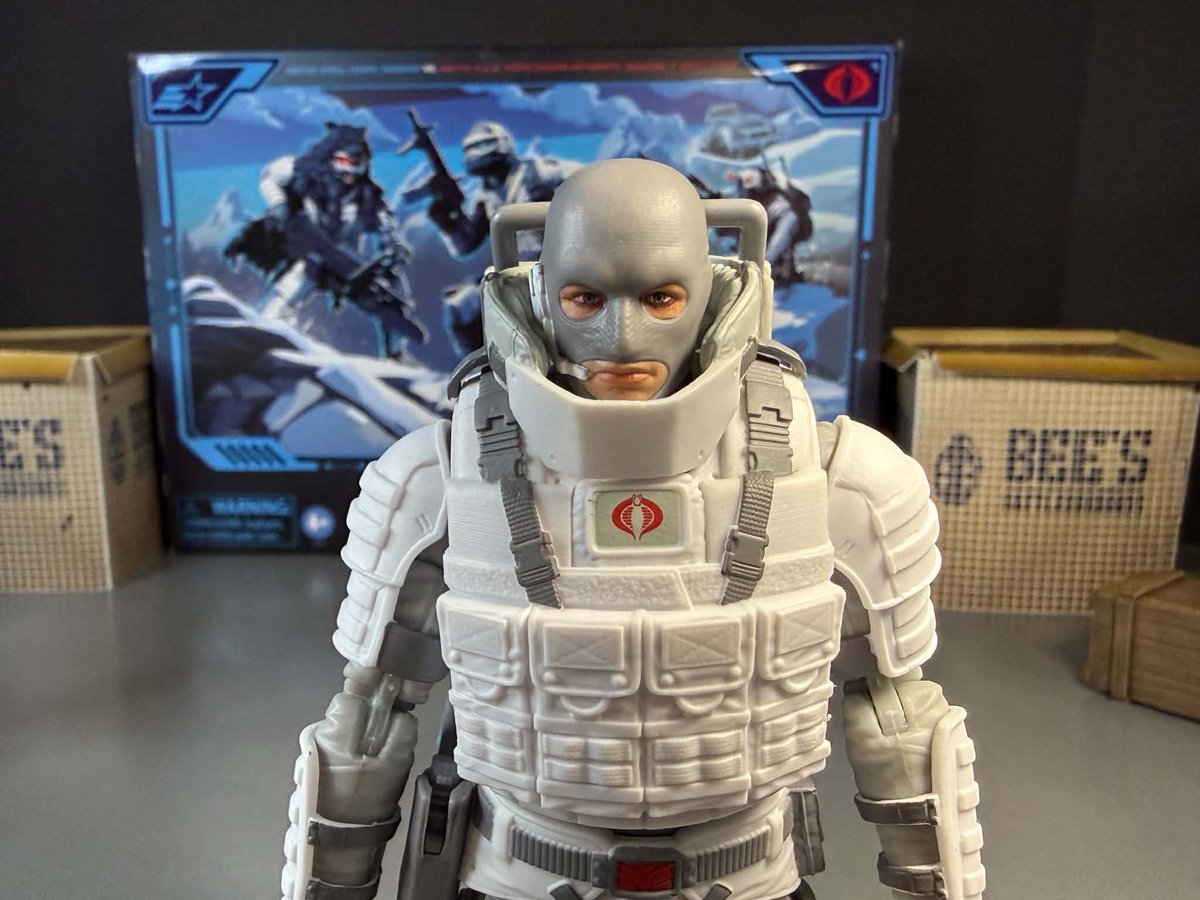 _CIAD_'s tweet photo. Incoming! @BeesBattles has secured his copy of the G.I. Joe Classified Series Arctic Battle 3-Pack and has shared a full assortment of images! Here's a look at the Arctic S.A.W.-Viper. #surveillanceport
#gijoe #gijoeclassified #gijoeclassifiedseries https://t.co/zcvwKjscdx