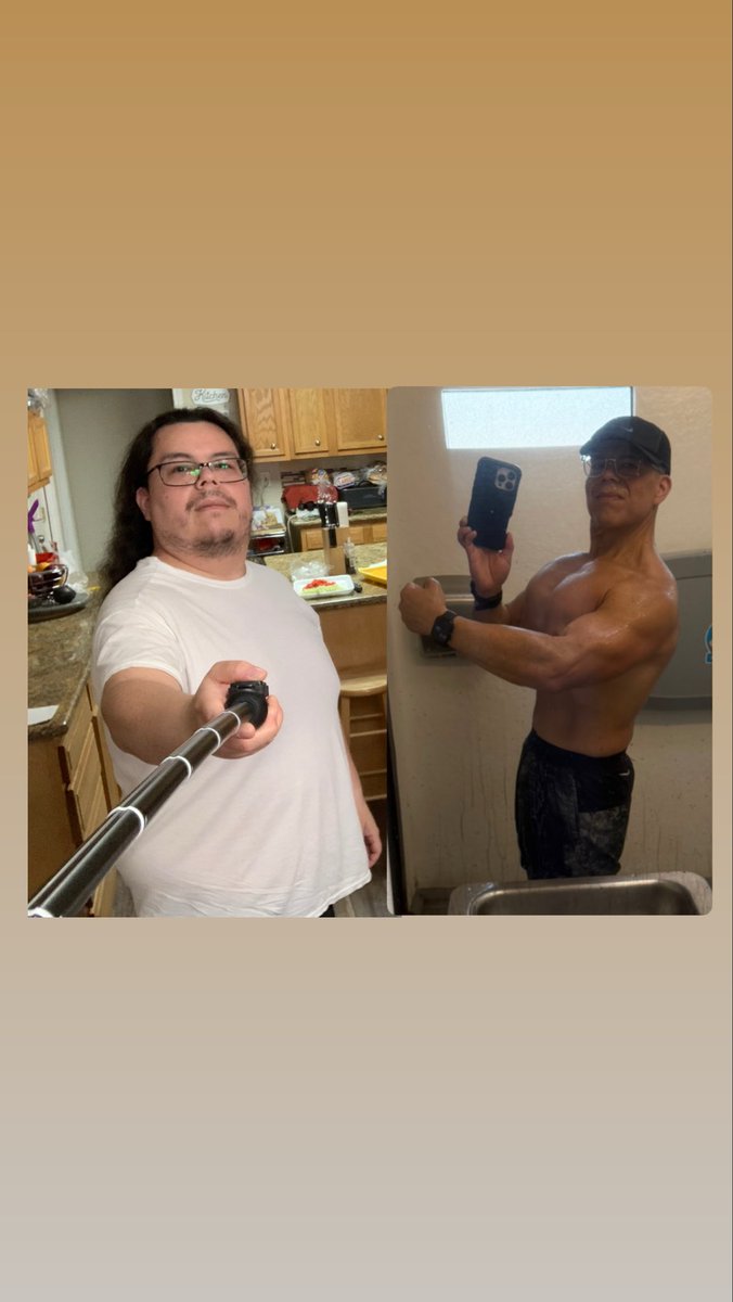 stickytopnotch's tweet photo. @Jainadave_ I cut out sugar and just locked the fuck in. No peptides just patience and a lifestyle change. Being overweight for 35yrs of your life will do that to you. https://t.co/G2Ra14bzZU