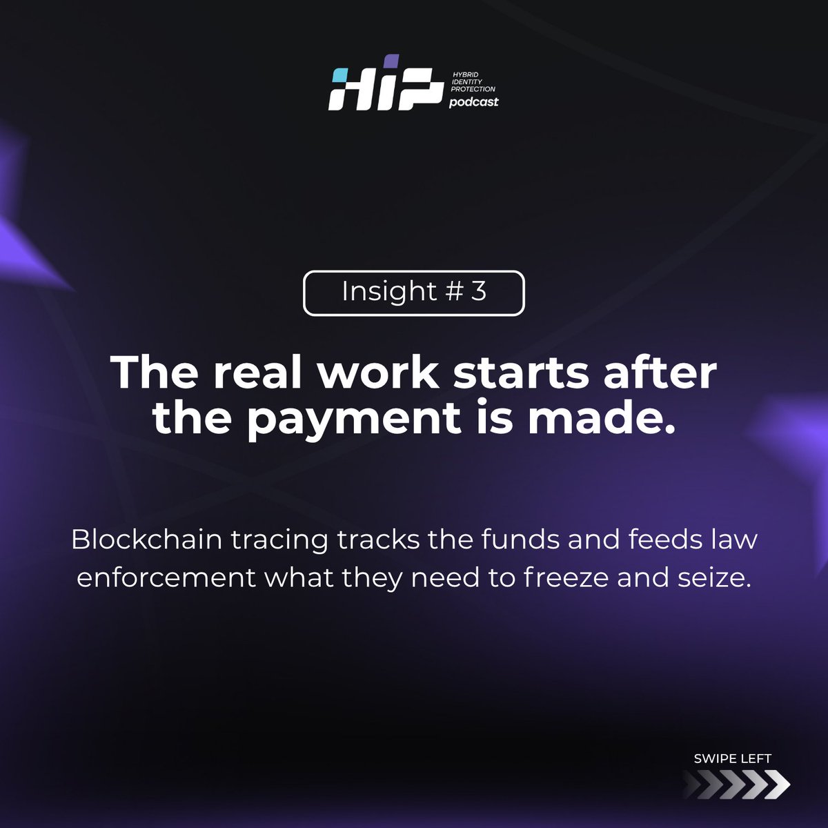 HIPConf's tweet photo. Americans lose $20-30B a year to crypto crime.

@shorinsean and Jeff Wichman talk with Marc Jason Grens about tracing and seizing stolen ransom payments.
🎥 Watch: https://t.co/VHmI9mRn6g
 🎧 Listen: https://t.co/IqtXrUrXAy https://t.co/zbuLHLau7s