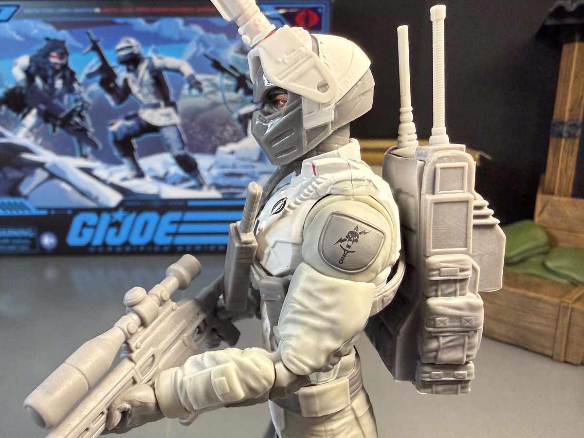 _CIAD_'s tweet photo. Incoming! @BeesBattles has secured his copy of the G.I. Joe Classified Series Arctic Battle 3-Pack and has shared a full assortment of images! Next up is a look at the Cobra Drift-Viper. #surveillanceport
#gijoe #gijoeclassified #gijoeclassifiedseries https://t.co/XgOngymIuv