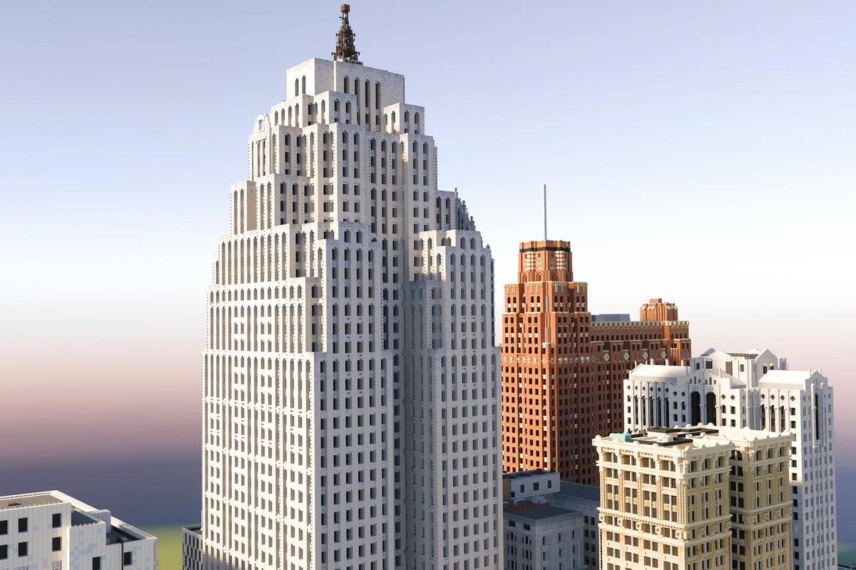 PenobscotDet's tweet photo. You know you’re a Detroit icon when you make it into Minecraft. 👀

🎮 Created by: @dippo_minecraft on Instagram

#PenobscotBuilding #DetroitArchitecture #DowntownDetroit #Minecraft #DetroitHistory https://t.co/xfBechDaRw