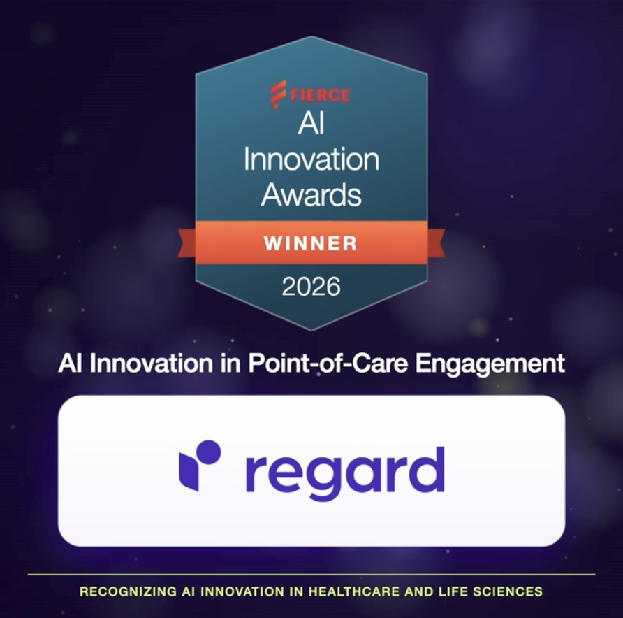 CalibrateVC's tweet photo. Calibrate portfolio company @RegardApp has won the 2026 @FierceHealth AI Innovation Award in the Point-of-Care Engagement category 👏

Regard uses AI to help clinicians surface insights from the vast amount of data within a patient’s chart and support more informed diagnoses at the point of care.

Adoption of Regard’s platform has led to improvements in complication and comorbidity capture, more time back for physicians, and higher revenues. The platform is now live in over 175 hospitals.

Learn more about Regard’s work and where it’s going: https://t.co/NxAdorTv8q @elibenjoseph