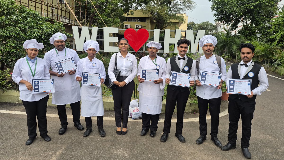 swosticollege's tweet photo. We are proud to share that our talented students participated in the Culinary Challenge – Kaizens Talent 2.0, held at IHM Bhubaneswar and sponsored by EICA. 🍽️🔥
Their creativity, culinary skills, and passion for excellence made us proud! https://t.co/SxNdqn7TQ5