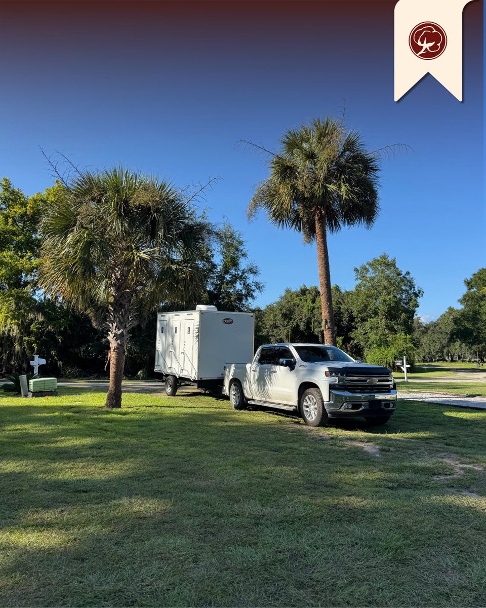 RentHighCotton's tweet photo. 📍 Beaufort, SC | Festival Celebration 

Set up and ready for an outdoor celebration with around 150 guests! 

Call, text, or request your free quote online!
☎️ (843) 284-3971
🌐 https://t.co/BNOki5owob

#FestivalCelebration #Beaufort #LuxuryRestroomTrailer #HighCottonComfortCo https://t.co/U1rcjf4mts