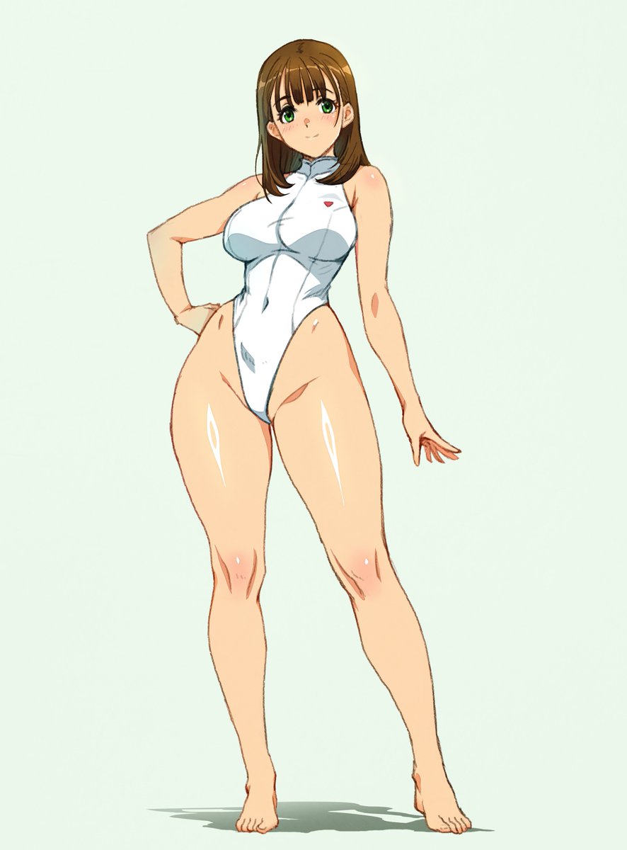 ShinKenGa's tweet photo. ハイレグ少女 https://t.co/WUvKnBdMqh