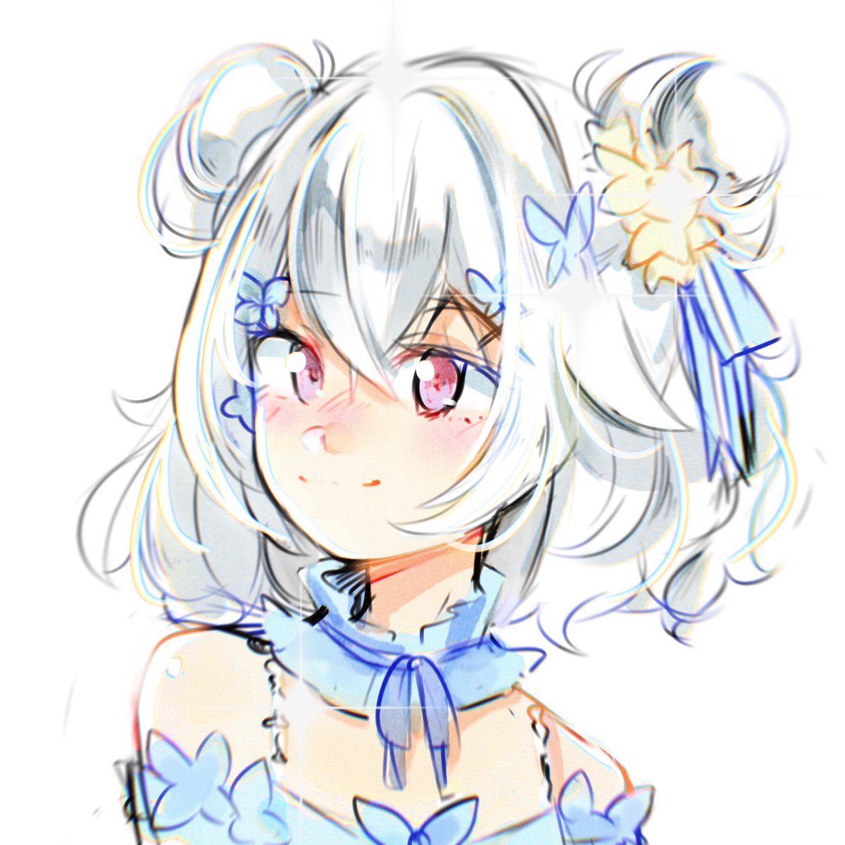 dinohnugget's tweet photo. AHH!! i had to share this amazing drawing of my vtuber :OO

the artist is from my amazing friend MementoVT

you guys can go watch her on twitch at MementoVT (give her lots of love!!! :D) https://t.co/XxJVAHMLNY
