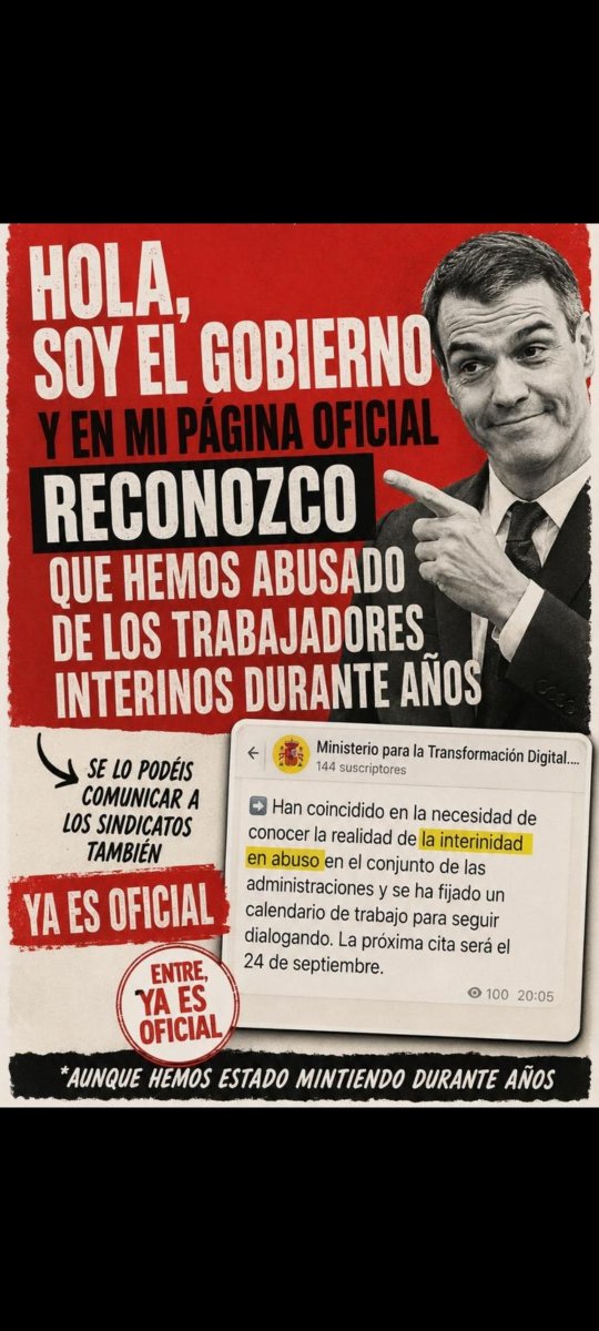 susan_fdi's tweet photo. @sanchezcastejon Hablas de "calidad" y "low cost", @sanchezcastejon? 🎭 ¡El modelo "low cost" es el tuyo precarizando a miles de profesores e investigadores universitarios en fraude! Ignoras 6 sentencias del TJUE y por tu desacato la UE nos RETIRA los millones. ¡Fariseo! #FijezaYa 📜💸💥 https://t.co/F7ILA70OyS
