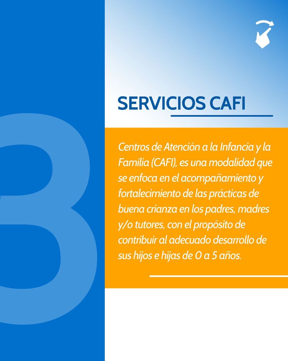 INAIPIRD's tweet photo. ¡Conoce todo lo que el #INAIPIRD tiene para ofrecer ! 

Brindamos servicios integrales de calidad a niños y niñas de 0 a 5 años y acompañamiento a sus familiares con atención, orientación y apoyo a través de nuestros centros CAIPI Y CAFI.#PrimeraInfanciaRD https://t.co/Xm4hICyuuJ
