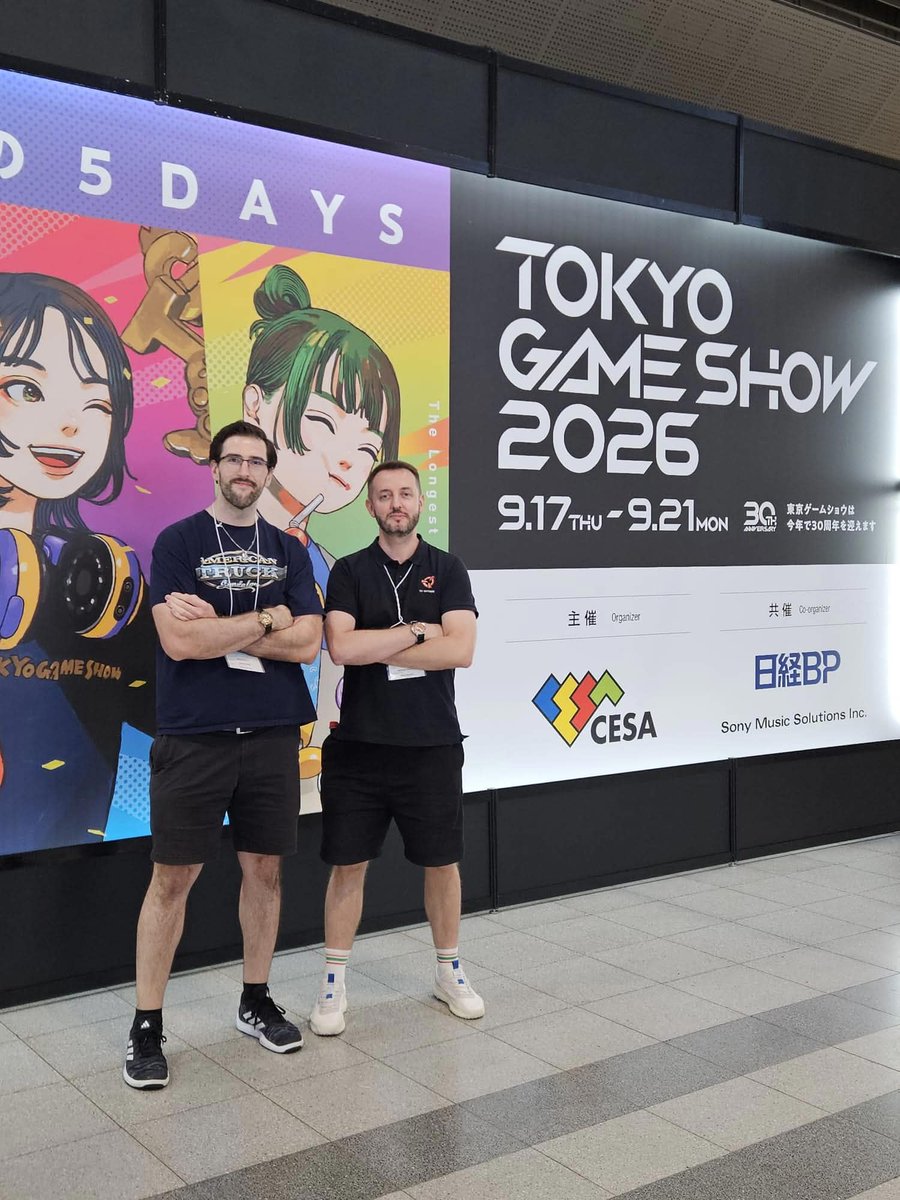 SCSsoftware's tweet photo. We're at @tokyo_game_show for the very first time! 🙌🇯🇵

Thank you to everyone who stopped by during the Media Days to chat with us &amp; try our Truck Sim titles &amp; upcoming DLCs! 🎮

Public Days begin tomorrow! Find us in Hall 09, Booth E86 🚛 Follow @SCSsoftware_JP for updates! https://t.co/K5oGkeeBRV