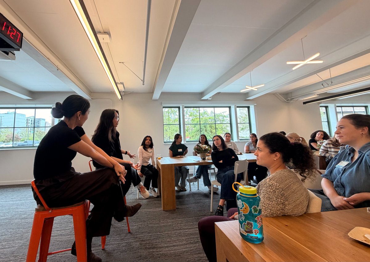 KhraminaDianka's tweet photo. Women at @ycombinator: kick-off organized by @sdianahu & @vivianmshen ⭐️💅

Being a woman founder is an advantage today:
> Everyone is willing to help you
> Stats show that reply rates are higher for women
> Women are better at building trust and relationships (something agents are bad at!)
> Women communities are very generous with intros & support

Acceptance rate for F26 was 0.08%! Congrats to all female founders who made it @AnaisHowland18 @mariagorskikh @maayanalbert & others ❤️💐