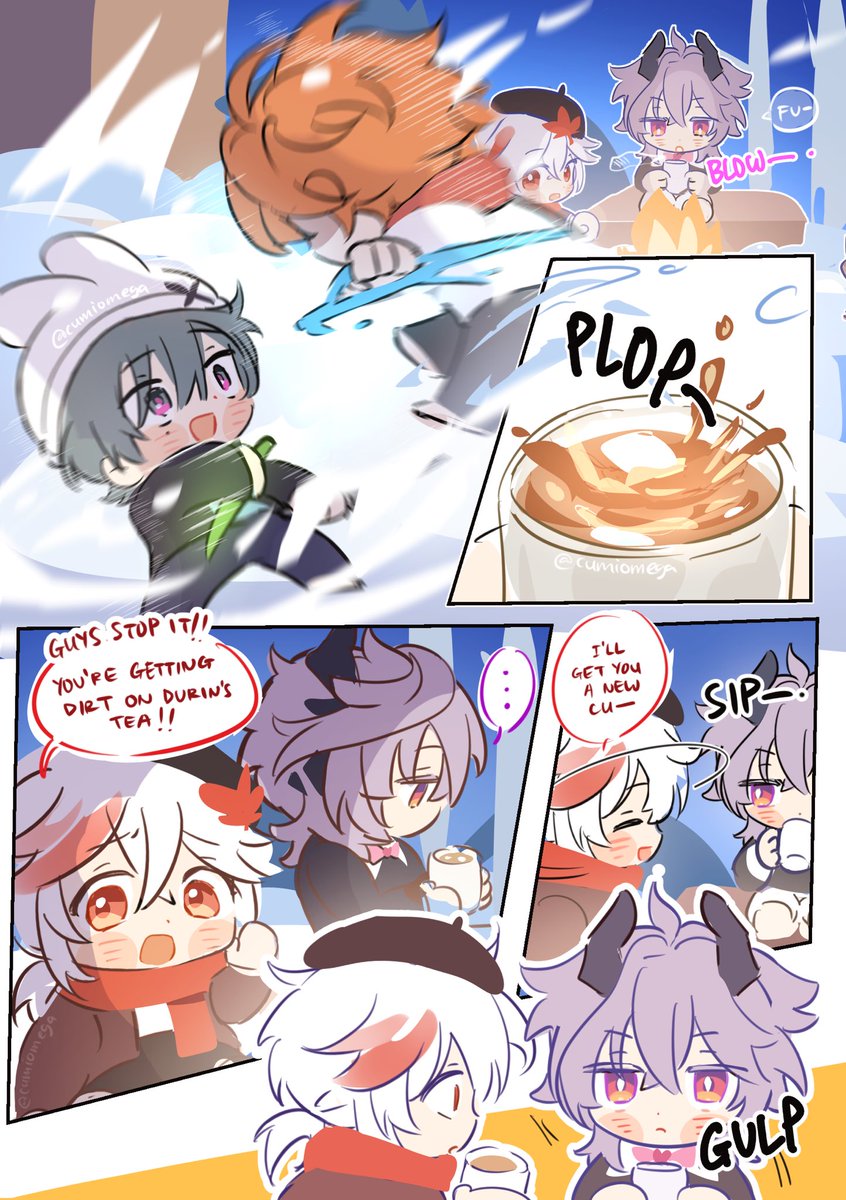 cumiomega's tweet photo. Snow Camping (Part 3)

#genshin https://t.co/D6sN17JDwA
