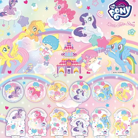 bearberryvee's tweet photo. mlp x little twin stars collab 2018 https://t.co/Hzs1p7MuRq