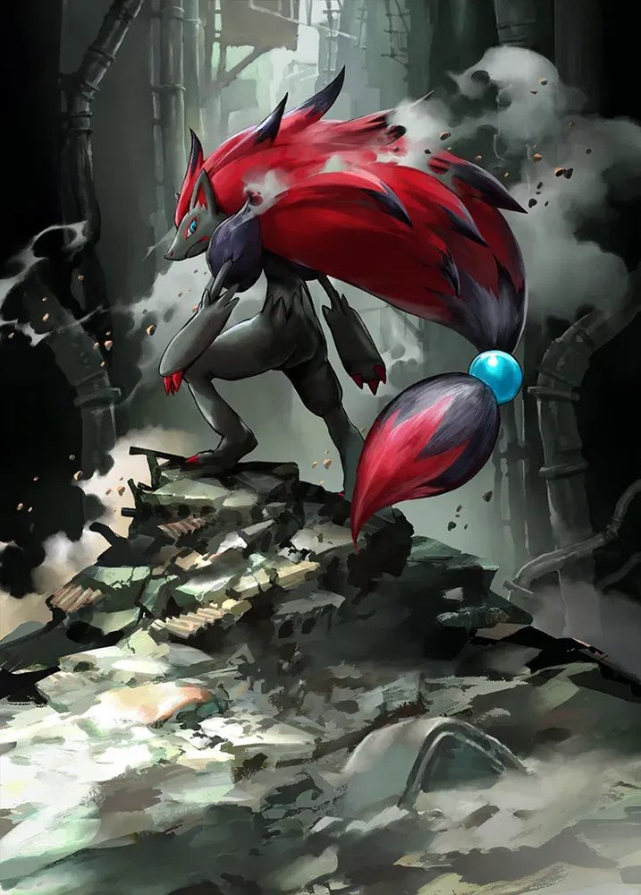 insatiable231's tweet photo. @90sPKMN Zoroark https://t.co/Izq7gPfUxn