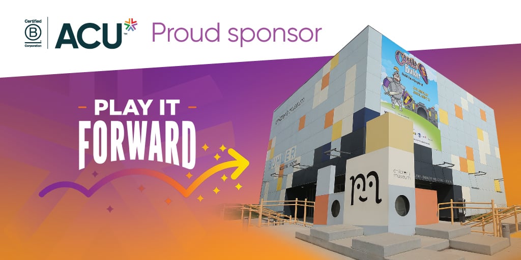 WestobaCU's tweet photo. Four decades of learning through play is worth celebrating! ✏️

This year, the Manitoba Children’s Museum marks its 40th anniversary, and we’re excited to help celebrate as a sponsor of the 2026 Play It Forward Anniversary Fundraiser. https://t.co/XhpAuWF2xU