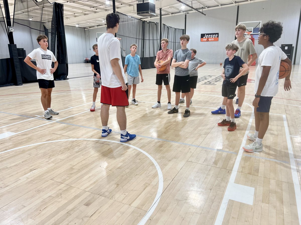gvbacademy's tweet photo. Another great week at GVBA! Players put in serious work with a heavy emphasis on the micro-skills that make a big difference.. shooting footwork, balance, release point, shot preparation, finishing angles, touch and playing through contact. The details matter. The reps matter. 🏀 https://t.co/AL2XDMVuJ9