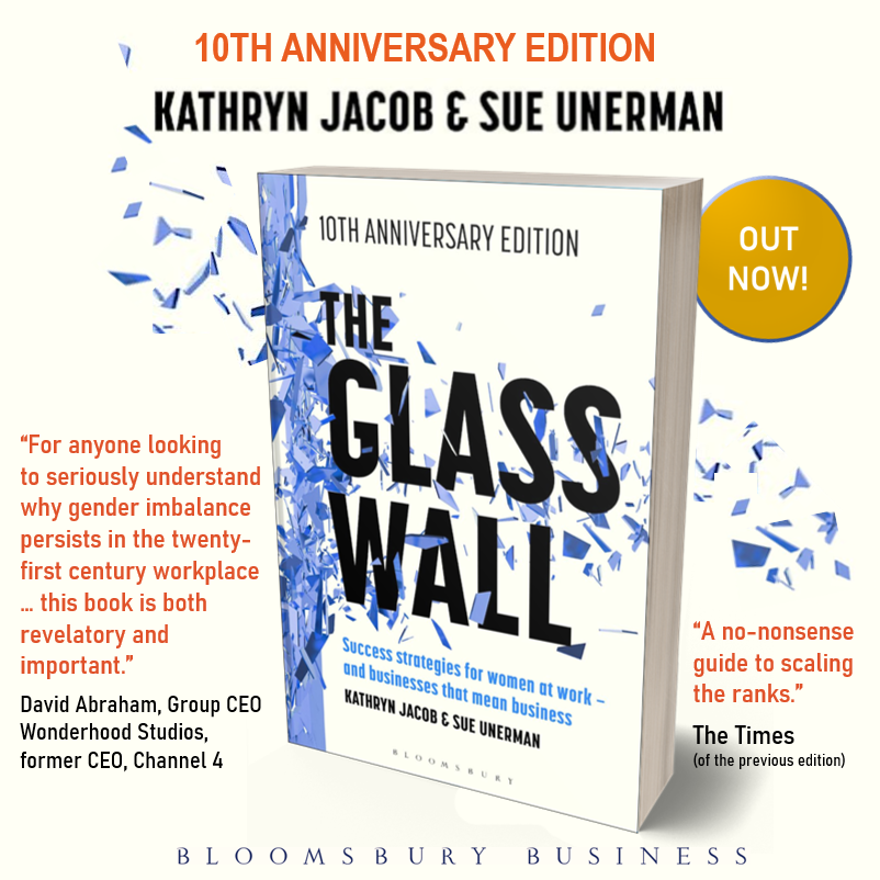BloomsburyBiz's tweet photo. Ten years on from the first edition of 'The Glass Wall' - written by the impressive duo of Kathryn Jacob and Sue Unerman - how have things changed in the workplace? Find out more at https://t.co/Fw6ZLO6Eze

#BusinessBooks #Careers #WomeninBusiness #Inclusion https://t.co/r4pUBx106c