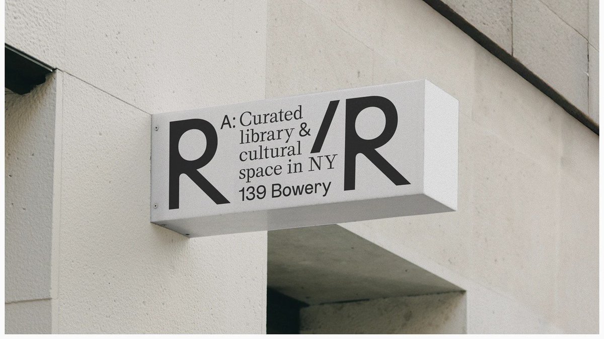 abduzeedo's tweet photo. Anatolie Micaliuc created the branding design for Reading Rooms. This cultural space in New York blends classic type with tactile print goods.

Reading Rooms is a curated library in New York. It brings books, quiet work, and talk together in one place. Anatolie Micaliuc led this branding design with art lead Artem Matyushkin.

https://t.co/rio9MjBzce