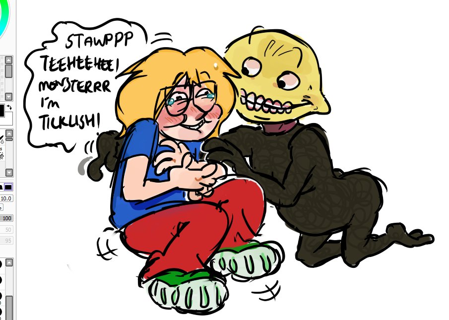 IFsaccount1's tweet photo. tickle fight haha sorry https://t.co/Ey8wTdG5Yi