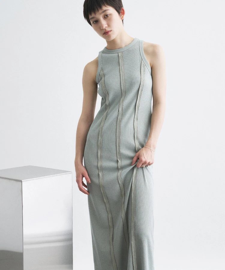 dn0rel's tweet photo. 松田好花 着用 衣装 私服

◻︎CODE A 
Cup-in Jersey dress
¥22,000 https://t.co/w59dca1v8p
