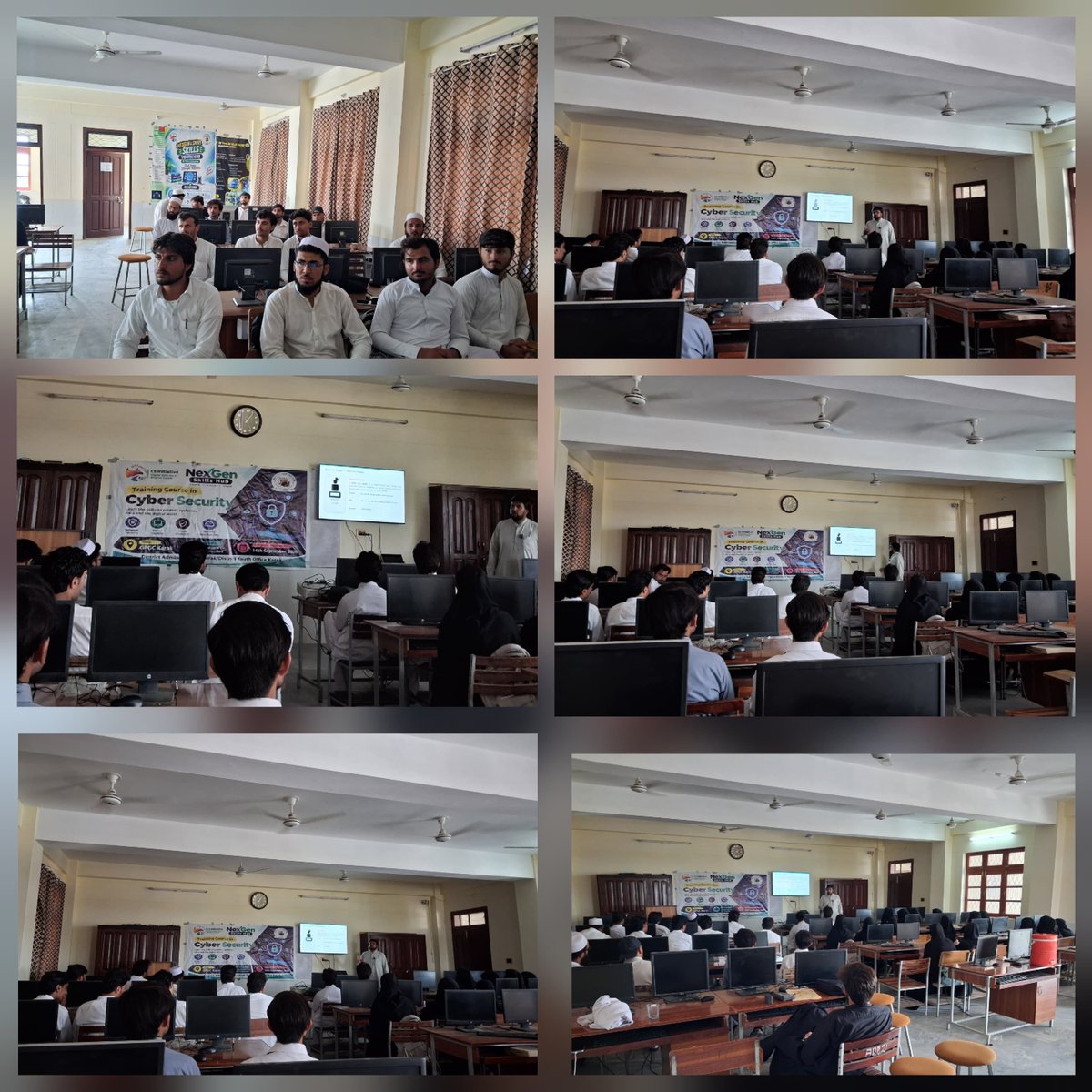 DYOKarak's tweet photo. **Day 5 | Cyber Security Training 🔐💻**

District Youth Office Karak, with NexGen Skills Hub, continues the CS Initiative under KP Youth Policy 2026, equipping youth with practical cybersecurity, digital safety and threat detection skills.

#CSInitiative #CyberSecurity https://t.co/PazNLEhoXt