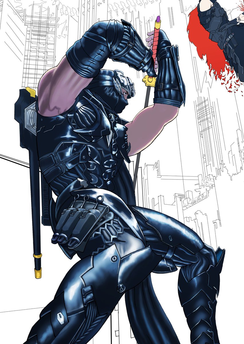straydogsketch's tweet photo. Still working on it! #ninjagaiden #ninjagaiden4 https://t.co/Tzm7rJU0iA