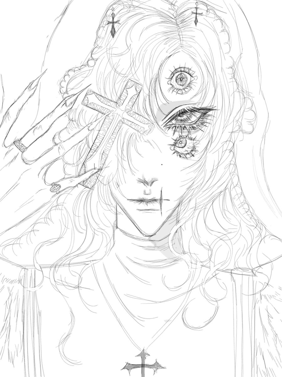 jellzh's tweet photo. #oc #originalcharacter #angel #art https://t.co/OP5tTxo9cb