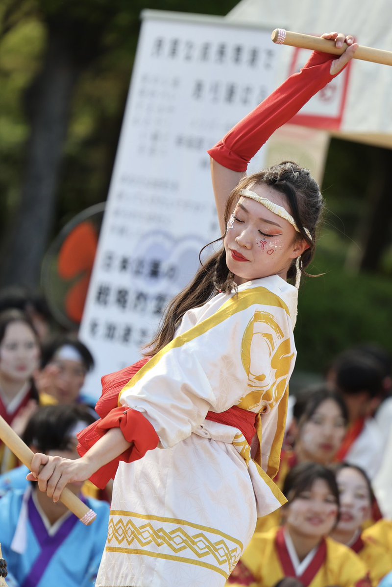 syuu___yosakoi's tweet photo. #絆百祭
#こいや祭り
#大阪城公園太陽の広場やぐら会場
#本人に届け https://t.co/VCJqFoCv68