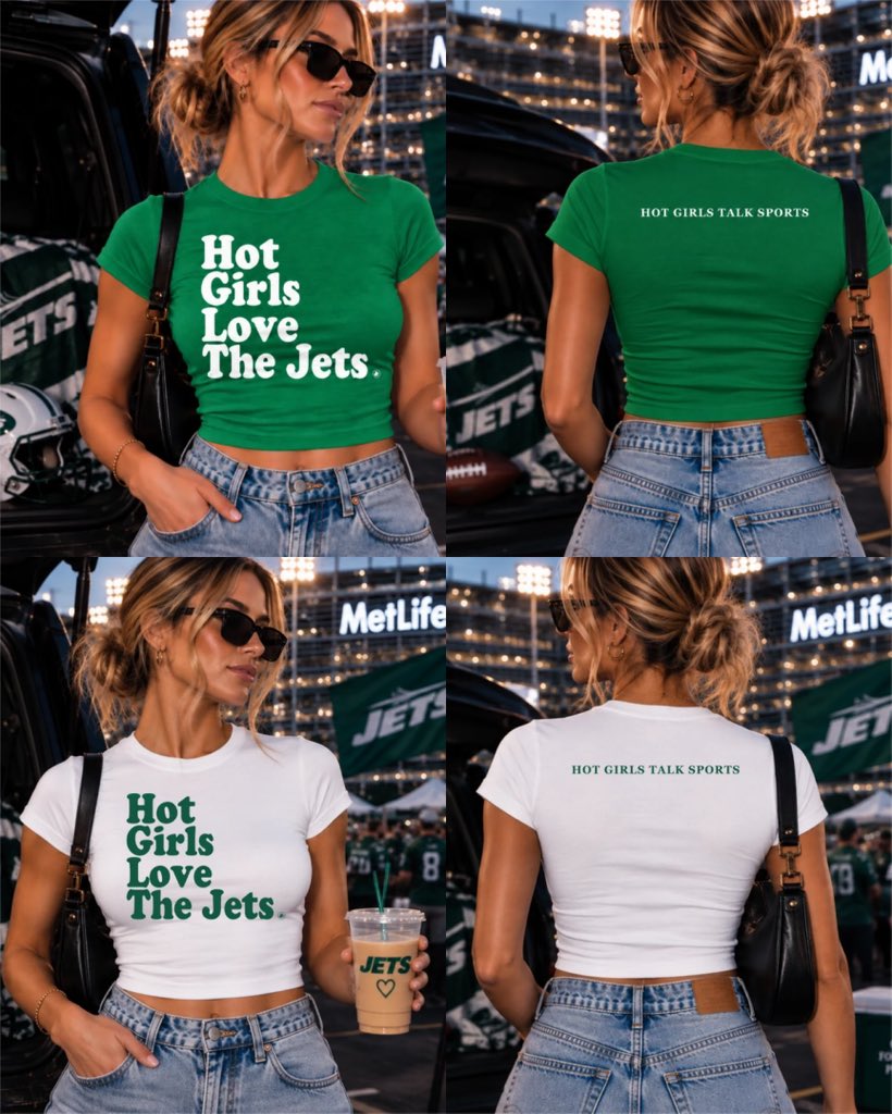 HGTSWITHBRI's tweet photo. NEW MERCH!! For my ladies and men!!! 

https://t.co/ZTnHEY2KLk

#jets #nfl #nyjets https://t.co/eFiZHGEO9H