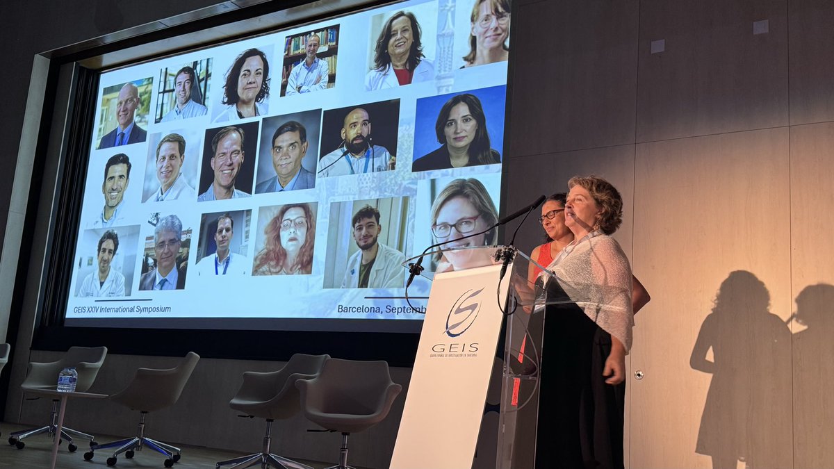 GrupoGeis's tweet photo. Finaliza el GEIS XXIV International Symposium.

Una jornada para compartir conocimiento, investigación y nuevas perspectivas sobre el sarcoma.

Gracias a ponentes, participantes y a nuestros patrocinadores por hacerlo posible:
@Deciphera · @merckgroup · Esteve · Cogent· @PhrmMar https://t.co/2yODPL5JRI