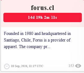 chum1ng0's tweet photo. 🔴🇨🇱 El grupo de ransomware LOCKBIT5 publica:
A FORUS S.A, es una empresa chilena de comercio minorista y mayorista (retail) fundada en 1980, dedicada al diseño, desarrollo, comercialización y distribución de calzado, vestuario y accesorios.
#LockBit #ciberataque #ciberseguridad #ransomware #Chile #DarkWeb