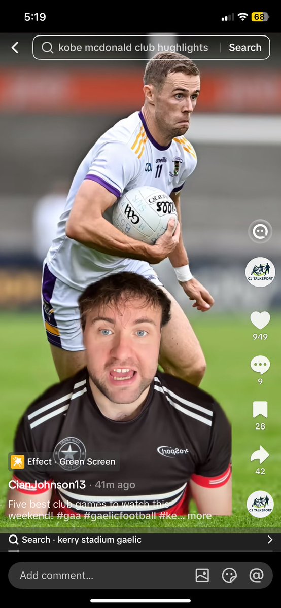 MichaelJacksis3's tweet photo. @CianJohnson13 how has the Derry County Junoir Hurling final not made ur list for top 5 club games this weekend? https://t.co/94VmfxBJiZ