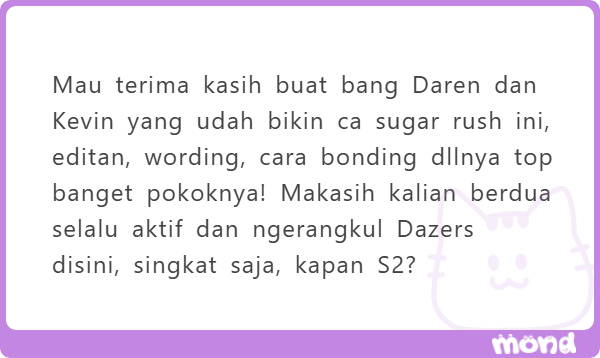 SugaryDaren's tweet photo. All Dazers &amp; Daren.

Daren &amp; Kevin.

Yuha.

Daren &amp; Kevin. https://t.co/1Su1eYrklZ