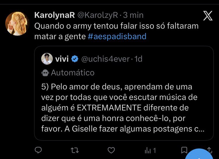 uchis4ever's tweet photo. seguir de volta https://t.co/XlHXnB4DSV