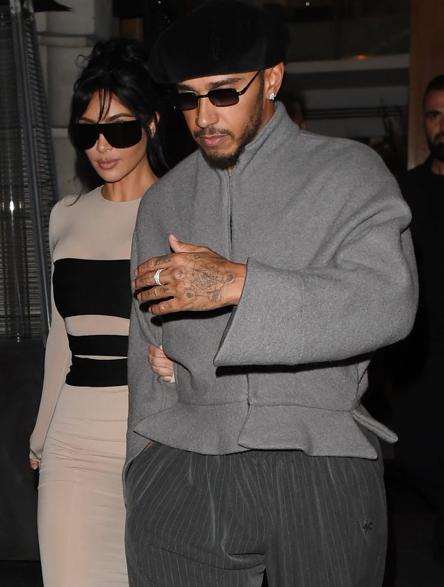 LH44Fanpage8's tweet photo. Lewis Hamilton and Kim Kardashian spotted in London https://t.co/VnpAOPYyXo