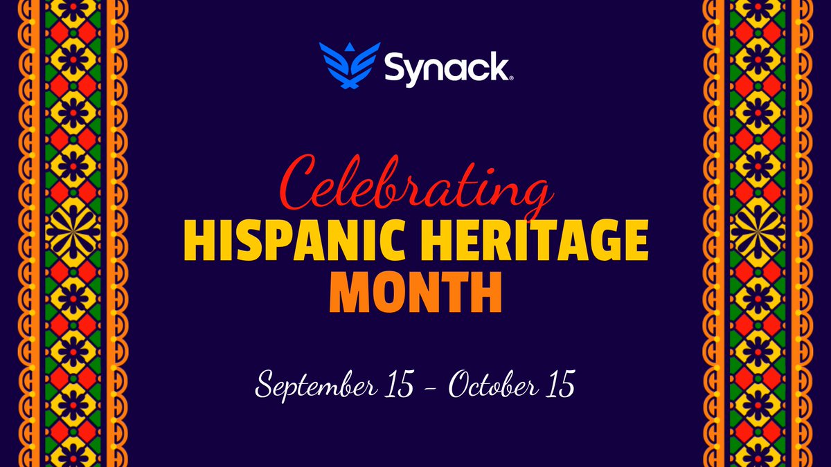 synack's tweet photo. Celebrating Hispanic Heritage Month at Synack! 🌎💃🏽🌽🪅
We’re proud to honor the rich culture, history, and incredible contributions of the Hispanic community—both within our team and around the world. https://t.co/EsJK1twwYN