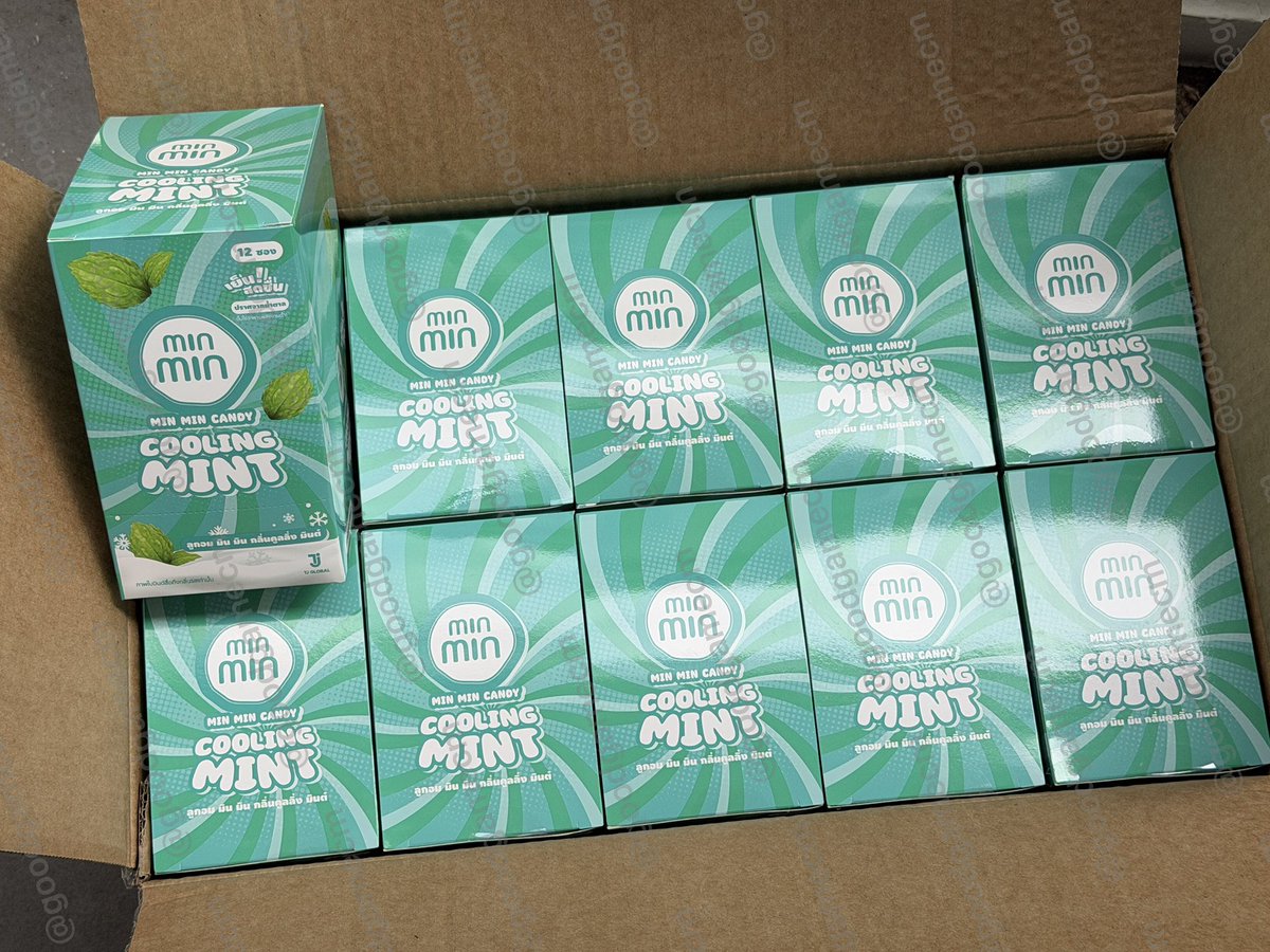 goodgamecm's tweet photo. ꒰ wts / ขาย ꒱

ลูกอม minmin รสมินต์
♡ กล่องละ 75 บาทรวมส่ง

1 กล่องมี 12 ซอง สนใจ dmมาได้เลยค่ะ🙇🏻‍♀️

#MINMINxTeeteePor #teeteepor #ตี๋ตี๋ป๋อ #ตลาดนัดตี๋ตี๋ป๋อ https://t.co/dUcvcs6a0p