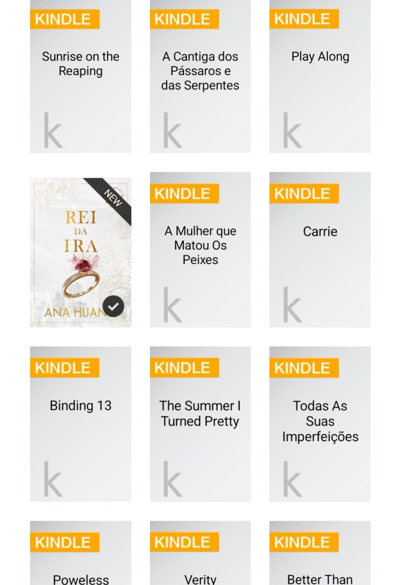 naleynh's tweet photo. tenho esse tanto de livro no kindle e n sinto vontade de ler nenhum!! ate agora o único q eu to conseguindo ler algumas páginas é carrie a estranha e tudo isso é culpa da escrita da chloe walsh em taming 7 + da penélope douglas 🖕 https://t.co/NiohZzFEmW