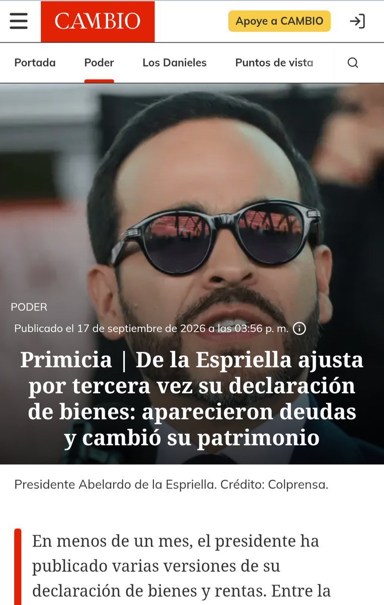 emiliolagos1's tweet photo. ¿Qué oculta Abelardo?, ¿Los dineros chavistas recibidos de Alex Saab? https://t.co/G2WVuAvbxN